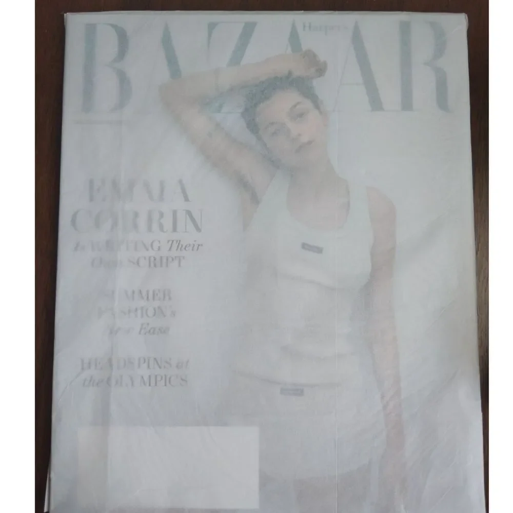 Emma Corrin The Freedom Issue June/July 2024 Harper's Bazaar Magazine